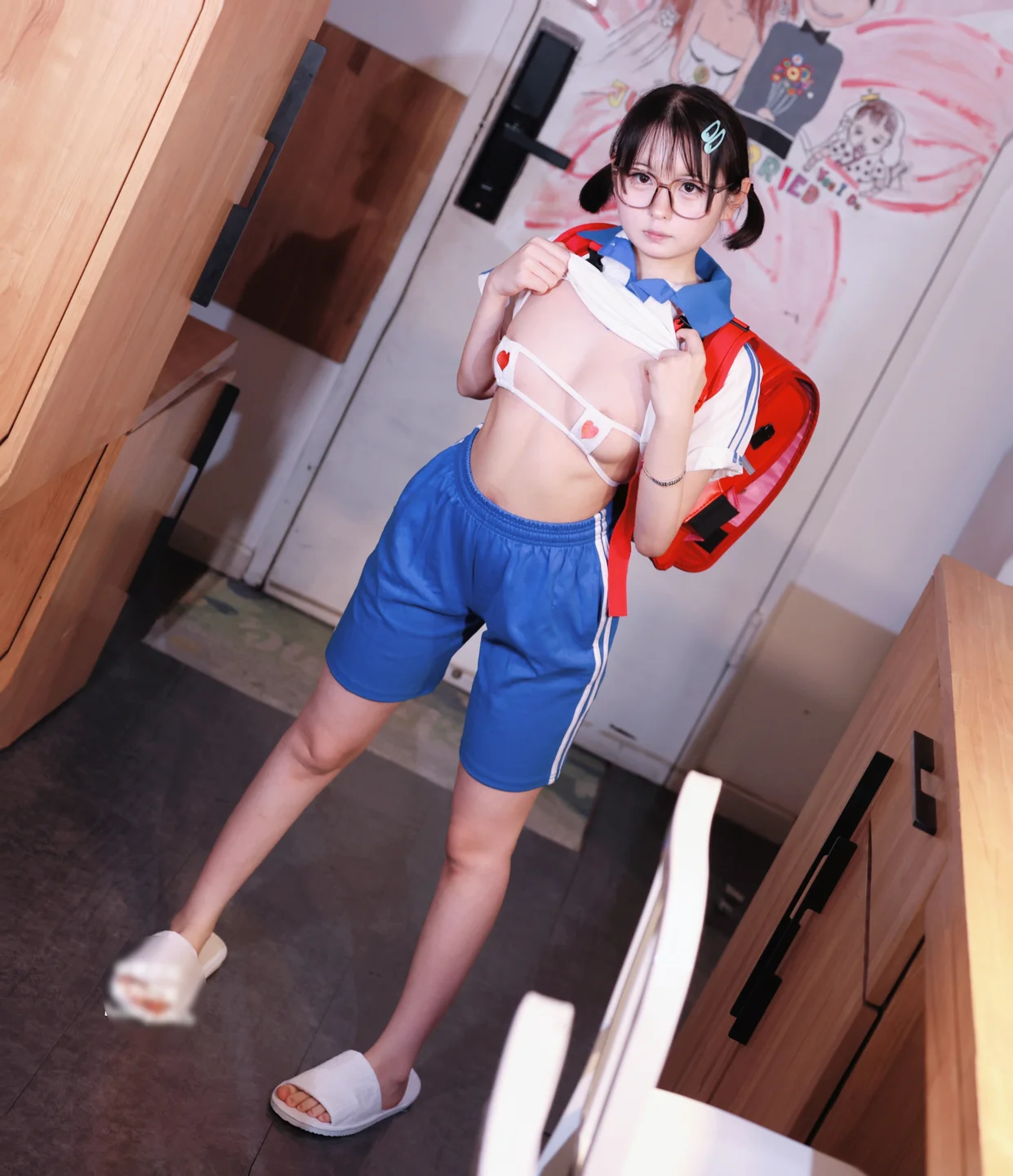 幼水铃衣 – 可爱神 校服双人 [74P-473MB] tg@simisebaisi 【丝足阁】039.webp